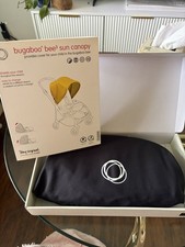 Bugaboo Bee3 Sun Canopy - Midnight Black - New / Discontinued open box