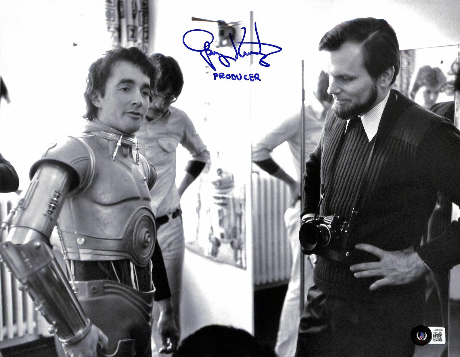 Gary Kurtz Signed Star Wars ANH BHS 11x14 Photo Beckett 
