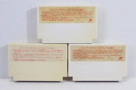 Lot of 3 Final Fantasy I 1 II 2 III 3 Nintendo FC Famicom NES JP Japan US Seller