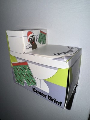 South Park Mr. Hankey Boxer Briefs Men's M Toilet Packaging New Collectible