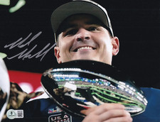 MIKE MACDONALD signed (SEATTLE SEAHAWKS) Super Bowl 8X10 photo BECKETT BW52130