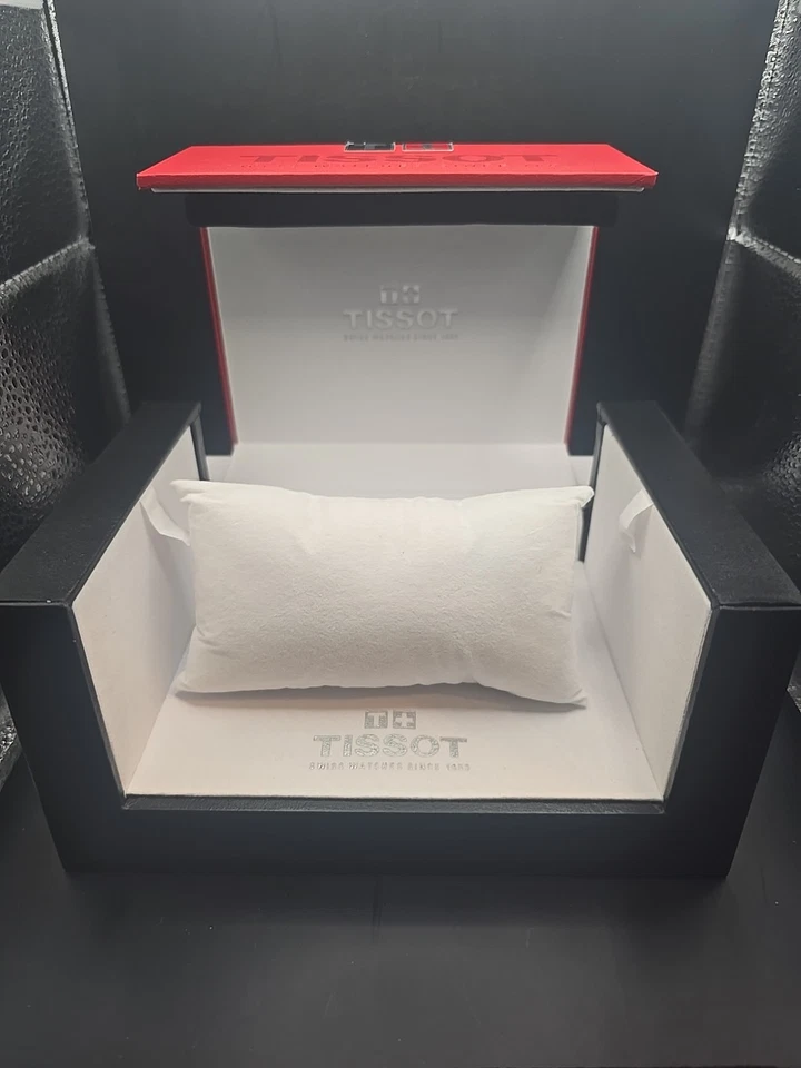 Подлинный TISSOT часы презентационная коробка чехол подарок с буклетом * без часов * - Изображение 2 из 2