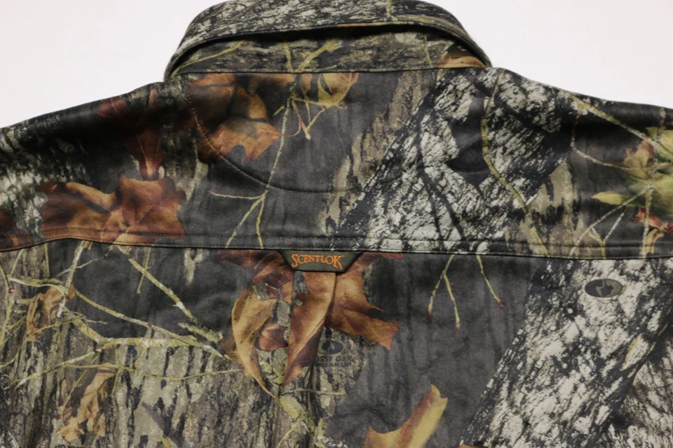 Scent-Lok Savanna EXT Mossy Oak Break Up Camo Heavy Shirt Jacket Men's 3XL - Image 4 of 4
