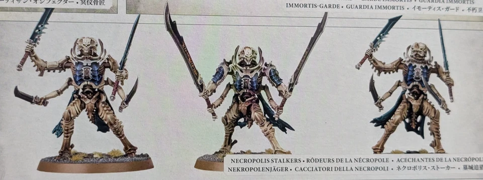 Necropolis Stalkers/ Immortis Guard, Ossiarch Bonereapers, GW AOS - Image 4 of 4