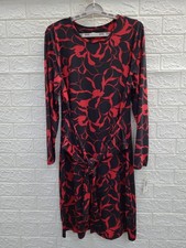 New Tash + Sophie Long Sleeve Tie Front Dress Women's US Size XL