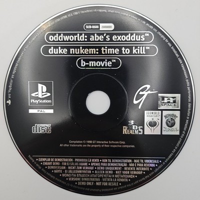 Oddworld abe's exoddus (Sony PlayStation 1 PS1) NUR DISC GETESTET & FUNKTIONSFÄHIG