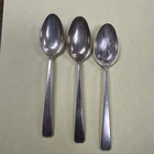 Vintage Towle Craftsman Sterling Silver 6" Tea Spoon Lot of 3, No Monograms, Vtg