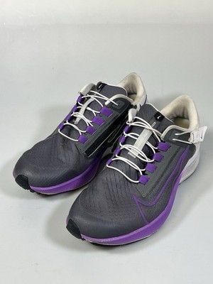 Nike Air Zoom Pegasus Gray Purple Women s US 8.5 Running Shoes