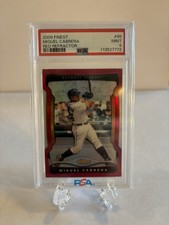 2009 Topps Finest - Miguel Cabrera #95 Red Refractor /25 🔥PSA 9 POP 1🔥 (Z)
