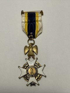 Sons Of The American Revolution Medal Ribbon Badge Exc Cond See Added Image