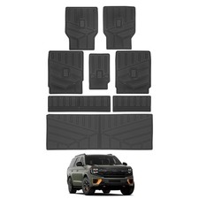 Cargo Mat and Backrest Liner 7 Seats Compatible with 2025-2026 Ford Expeditio...