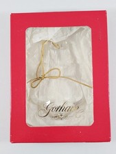 Gorham Full Lead Crystal Tree Ornament Pendant 4in