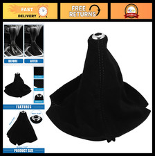Universal Car Gear Shift Boot Cover - Suede Black Dust Cover For Gear Knob Universal Car Gear Shift Boot Cover - Suede Black Dust Cover For Gear Knob