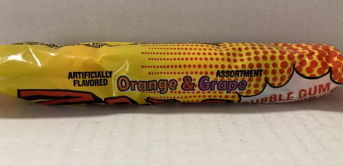 RARE Vintage 1988 Leaf ZAPPERS Bubble Gum 6 Gum Balls--Sealed--NOS