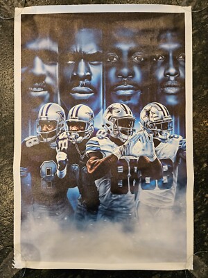 Irvin Dez Drew Pearson Cee Dee Lamb Canvas Wall Art Poster Dallas Cowboys  88