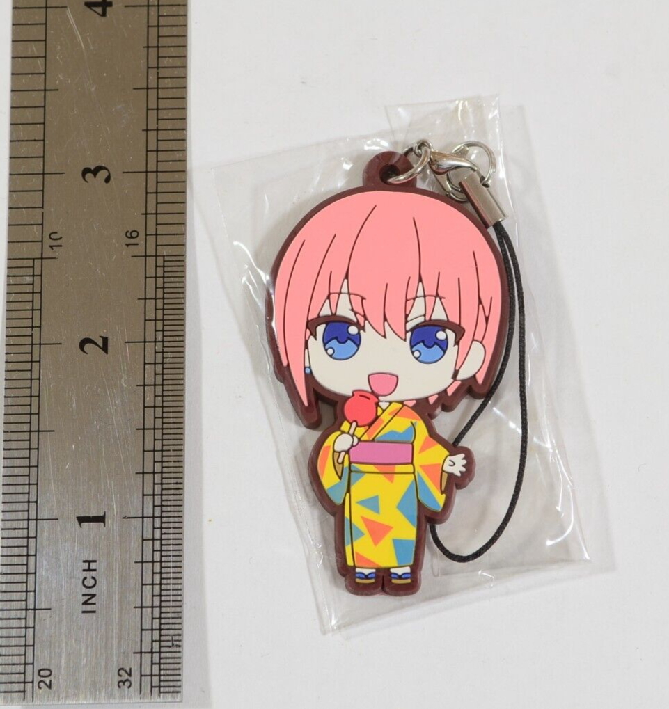 The Quintessential Quintuplets Ichika Nakano Rubber Strap Keychain