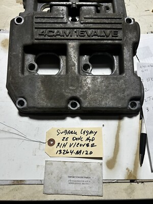 VALVE COVER R/H *USED* FITS SUBARU LEGACY 2458cc DOHC 1995-1996