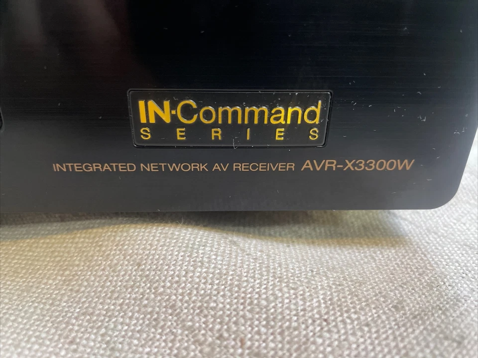 Nice DENON AVRX3300W Integrated Network AV Receiver! ***READ DESCRIPTION*** - Image 4 of 4