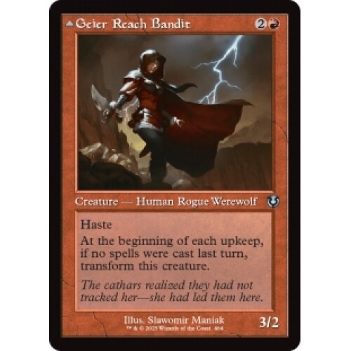 GEIER REACH BANDIT (RETRO FRAME) X4 Innistrad Remastered Magic MTG MINT CARD - Picture 1 of 1