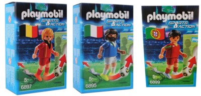 Playmobil サッカー選手 フィギュア 4799 Playmobil Brazil Soccer Player, 4799, Original, Toys, Boys