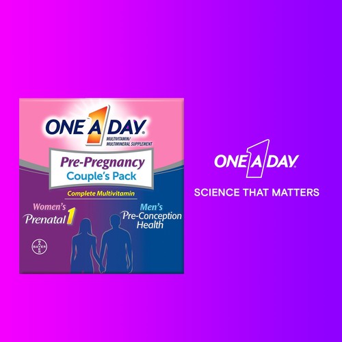 One A Day Men's & Women's Pre-Pregnancy Multivitamin Softgel including Vitami... - Picture 7 of 9