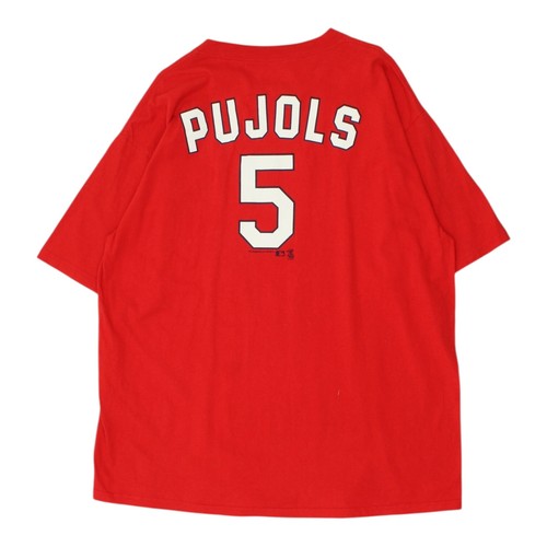 St. Louis Cardinals Tshirt | Herren Rot Rundhals MLB Baseball Logo Kurzarm - Bild 2 von 4