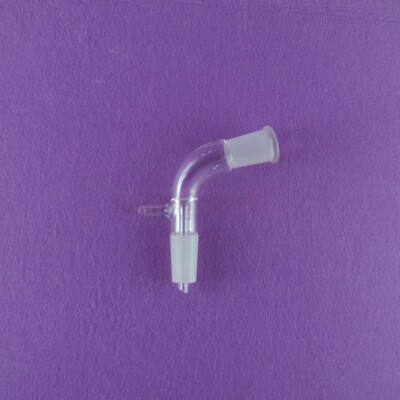 Lab Glass Vacuum take-off Adapter 24/40,105 Bend