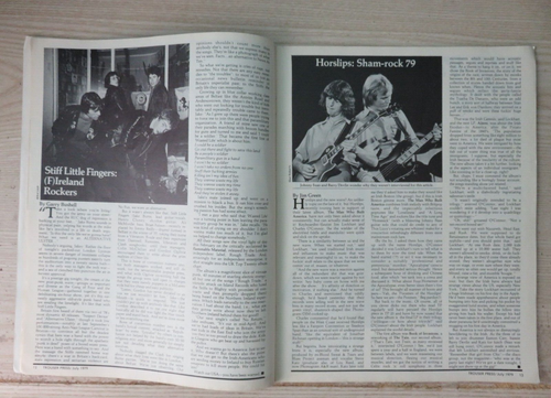 TROUSER PRESS JULY 1979 ~RON WOOD & KEEF/NICO/RAMONES/ CAN/VIV STANSHALL/VAN - Picture 6 of 19