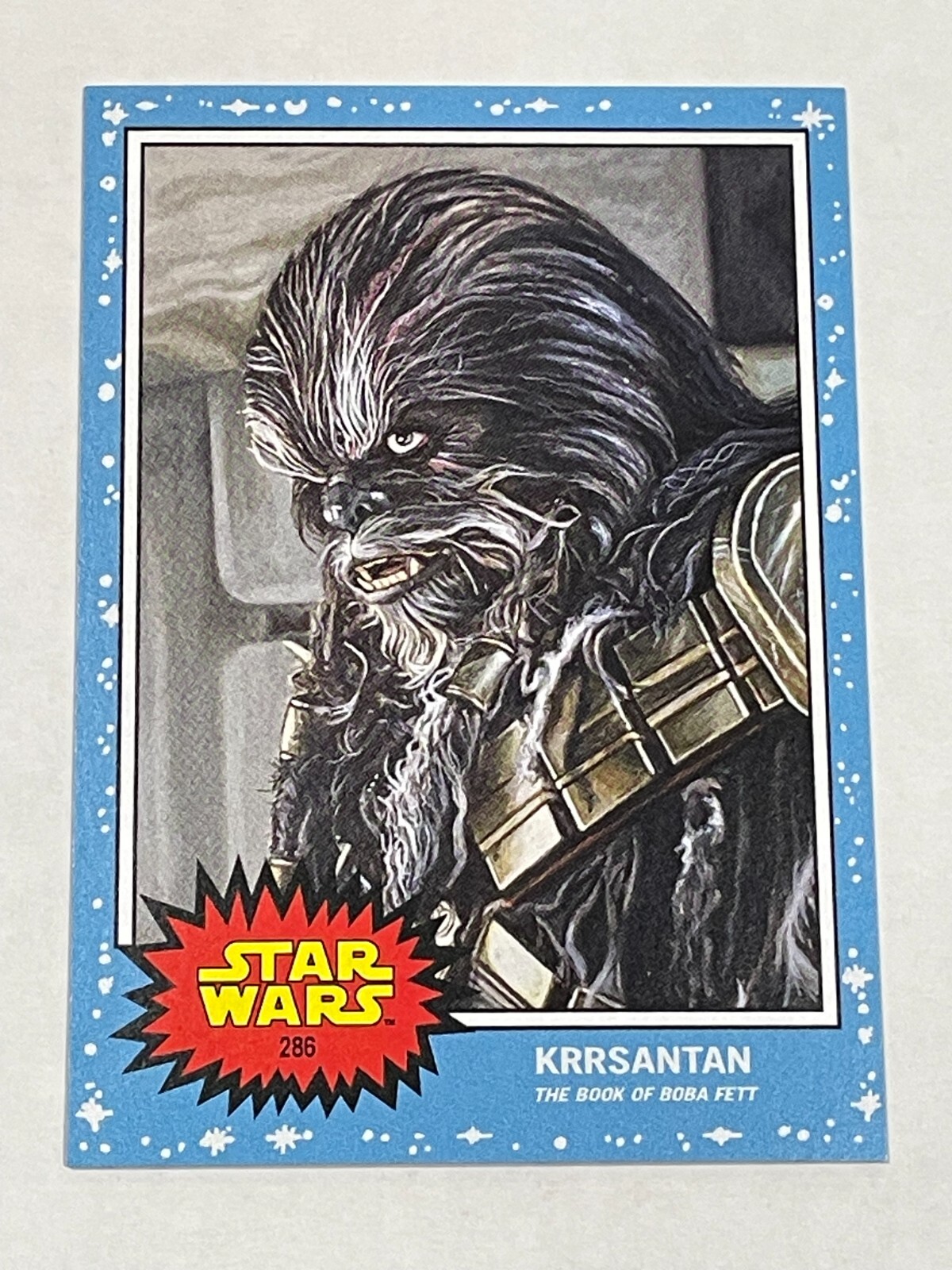 2022 Topps Living Star Wars #286 - Krrsantan