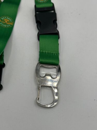 Seattle Super Sonics NBA Keychain & Bottle Opener Lanyard Sonics Forever Green - Picture 3 of 3