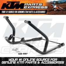 NUEVO KIT PROTECTOR MOTOR OEM KTM ACERO NEGRO 125 200 DUKE 2020-2023 90612968244C1