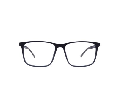 Brille mit Clip On 2024 E-Evolution Tony C3 blau matt Herren