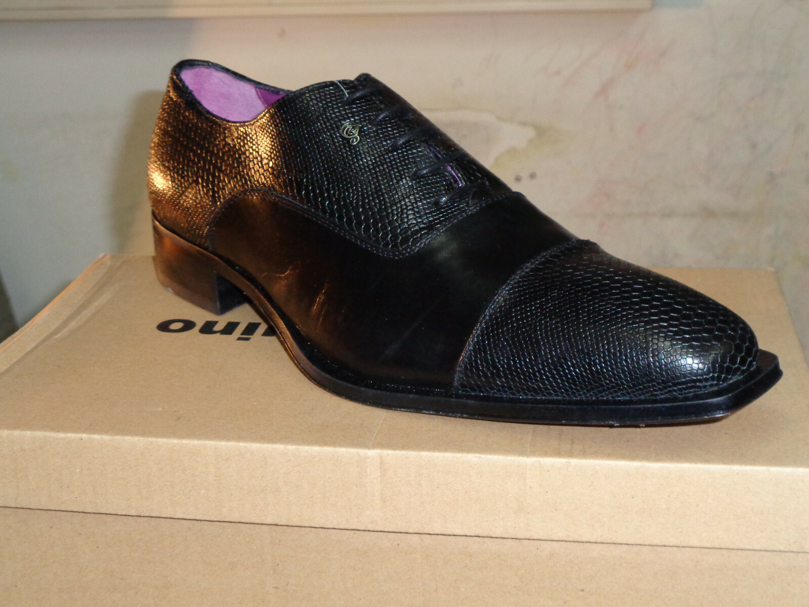 SAOLA SCARPE UOMO BESPOKE SHOES ITALIAN SOLID scarpe eleganti in pelle.