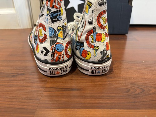 New With Box Converse Jump Ball All Star Chunk High Top Junior Size 672449C - 第 3/5 張圖片