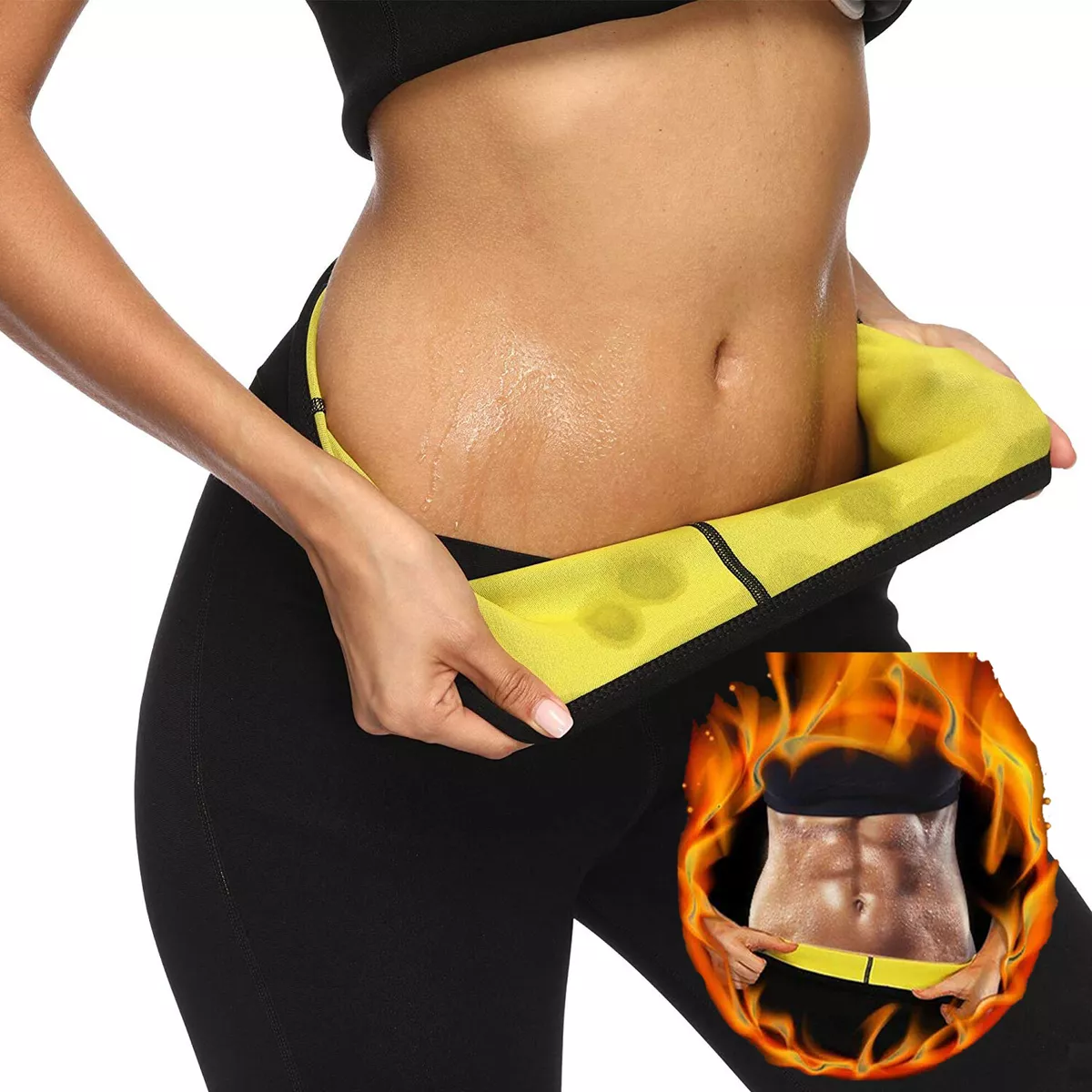 Women Sauna Sweat Pants for Weight Loss Neoprene Workout Thermo Shorts  Shaper