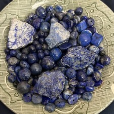 Genuine Lapis Lazuli Bead Assortment