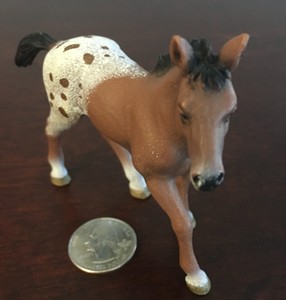 schleich appaloosa foal