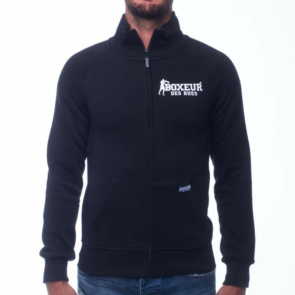 felpa asics nera zip