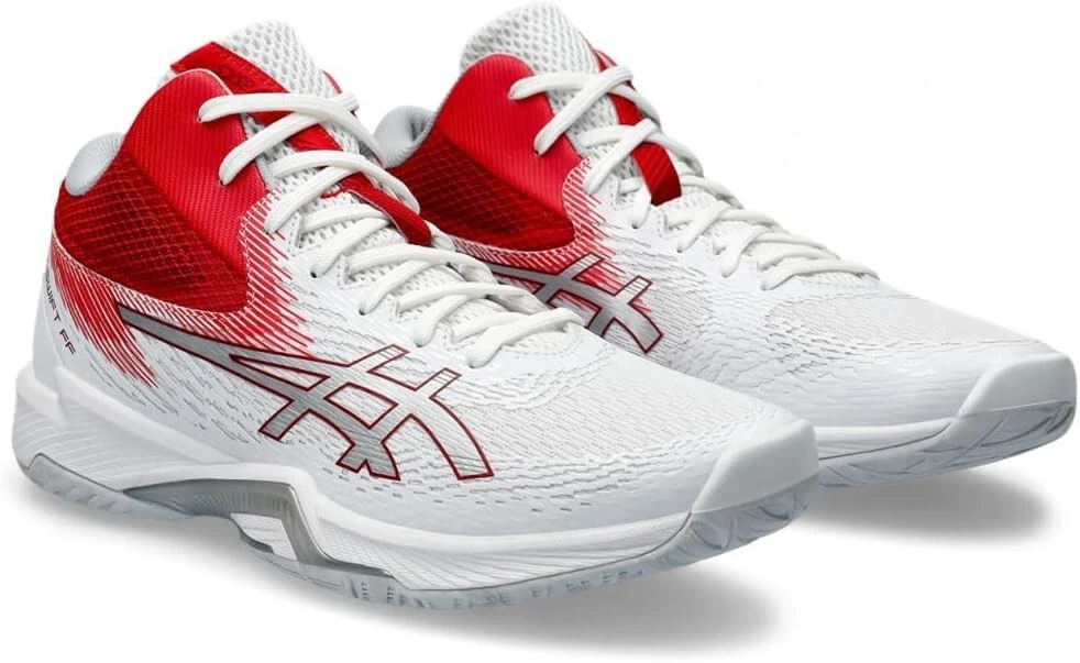 Asics V-Swift FF 4 White Classic Red for sale | eBay