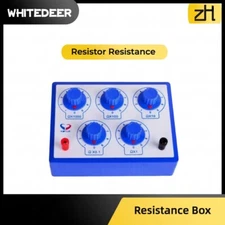 Resistor Resistance Precision Variable Decade Resistor Resistance Box 9999.9Ω