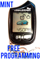 Mint Compustar Lcd Keyless Entry Remote Start Fob Alarm Va5jr901-2wss 2w901r-ss Mint Compustar Lcd Keyless Entry Remote Start Fob Alarm Va5jr901-2wss 2w901r-ss
