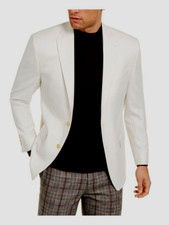 Lauren Ralph Lauren NWT Mens Light Beige Blazer Jacket Size 38 Regular MSRP 295