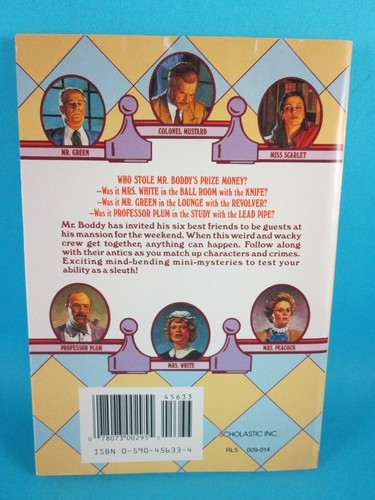 CLUE Chapter Books Lot Mystery by A E Parker #4, 13, 17, 18 + CLUE JR #1 Book - Picture 18 of 24