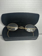 Antique Oval Wire Rim Eyeglasses