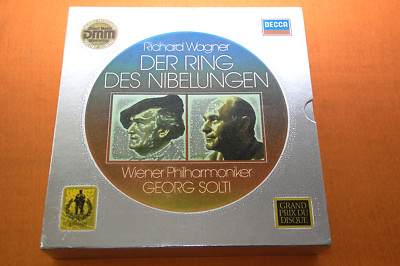 3 Boxes Sealed - Solti Wagner Ring des Nibelungen Decca DMM 4 Boxes  14LPs