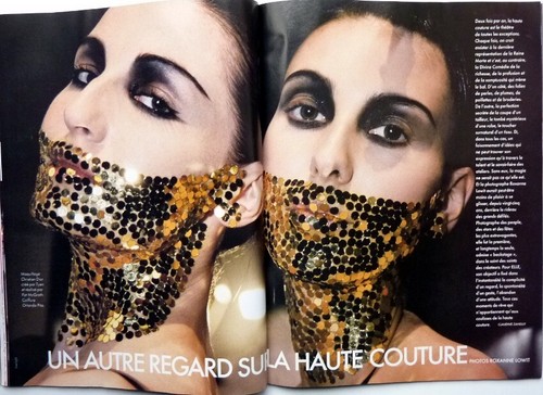 French ELLE 2002: SARAH JESSICA PARKER pregnant_HIGH FASHION_ETHAN HAWKE - Imagen 4 de 7