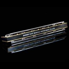 T2401 Polyphonic Harmonica Silver 24 Holes C Key Monophonic Beginner