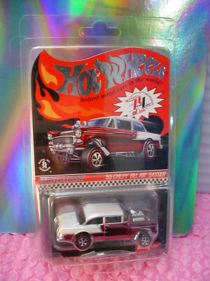 Hot Wheels RLC CLUB EXCLUSIVE '55 CHEVY BEL AIR GASSER☆red line
