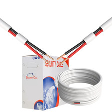 500FT 22/2 AWG Stranded Solid CCA Security Alarm Cable Unshielded CCTV Home