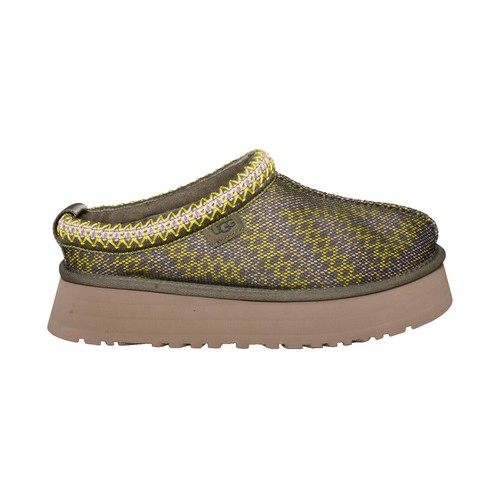 SHIPTON Size 8 Green Woven Silk Embroidery Slippers Loafers  display picture 3